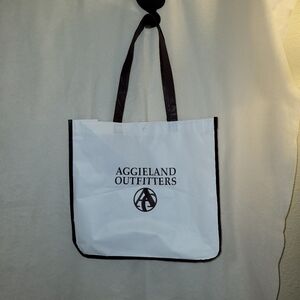 Aggieland Outfitters White Tote Bag